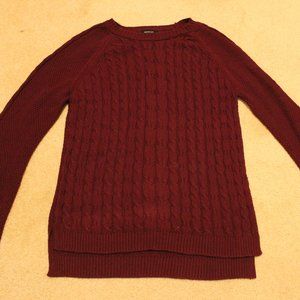 Maroon Knit Sweater [S]